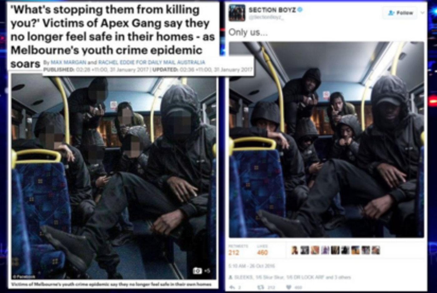 The Daily Mail Blurred Out A Photo Of Section Boyz And Used It In An Unrelated Story About Gang Violence Complex Uk