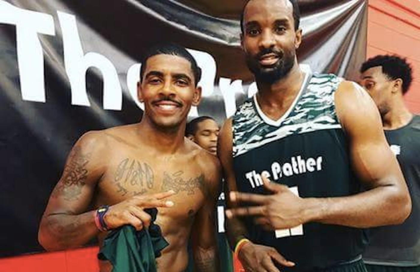 kyrie irving no beard