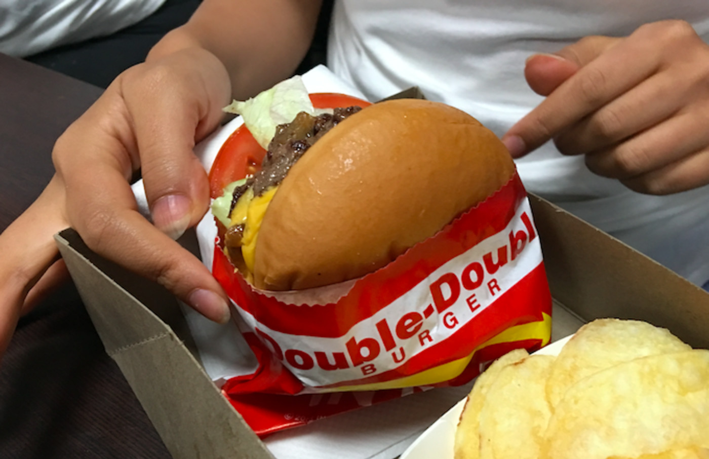 in n out burger sweatshirt
