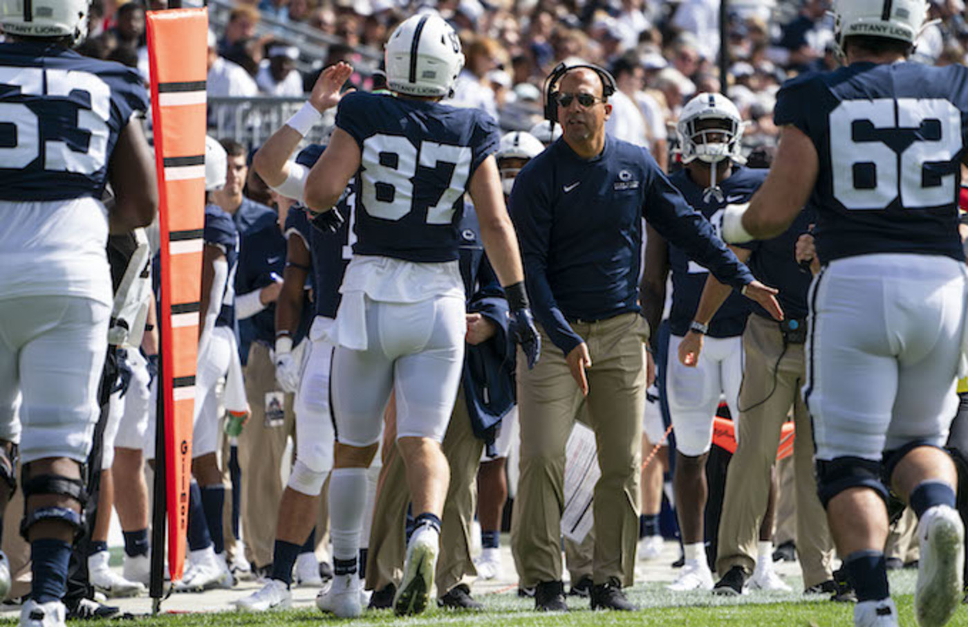 Penn State Ad Respond To Racist Letter Football Player Received