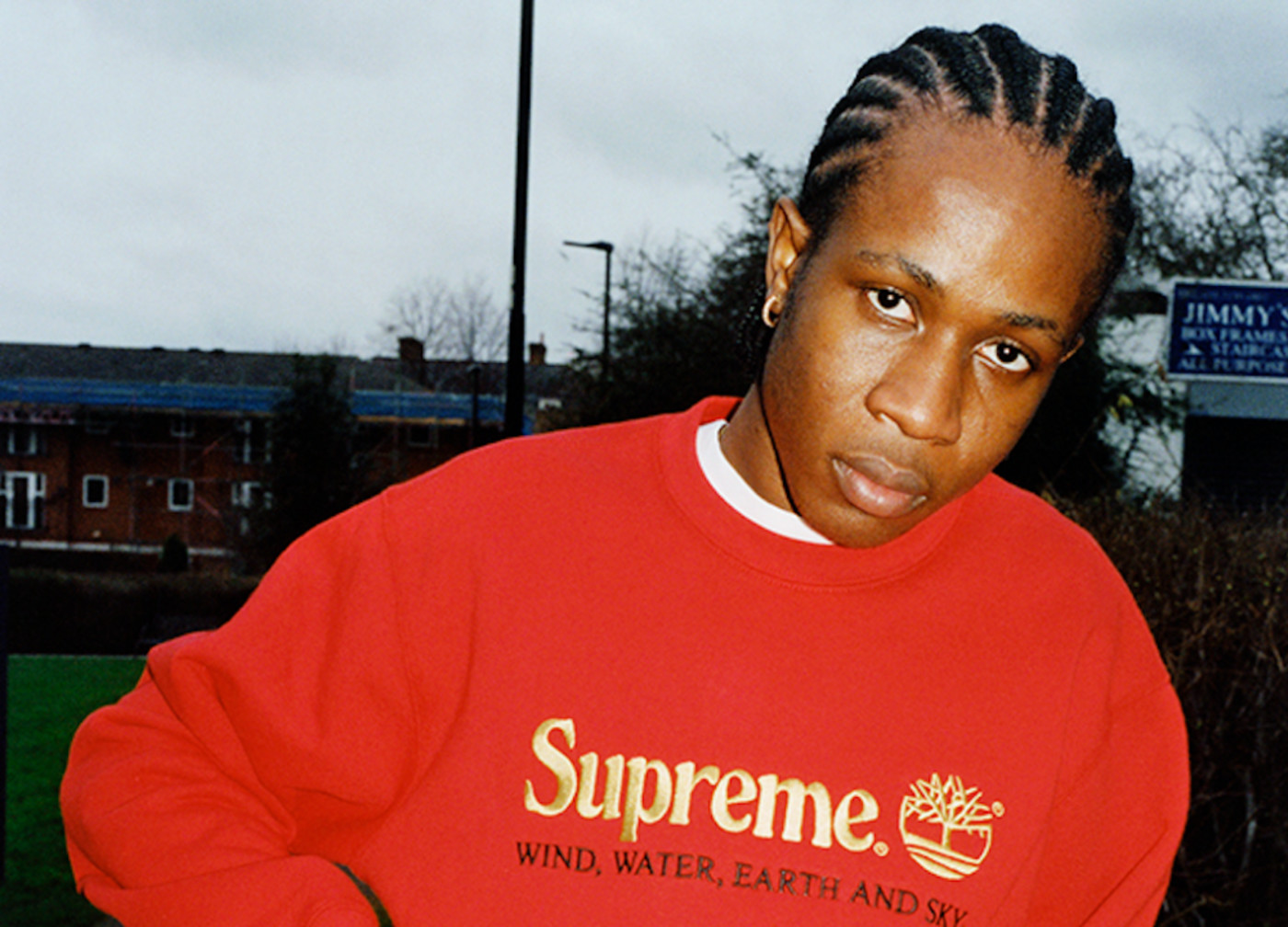 timberland crew neck jumper