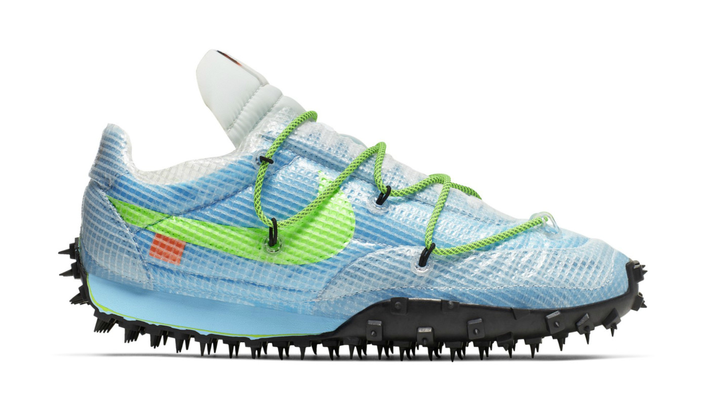 off white track spikes