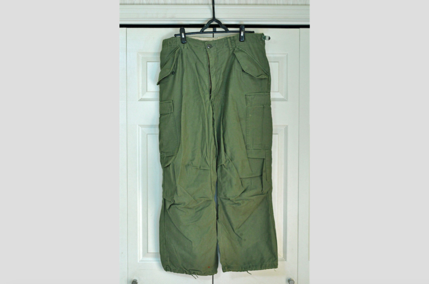 90s cargo pants with tassels