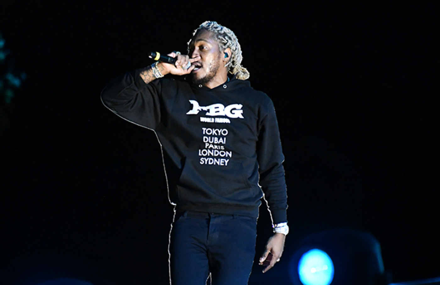 Fan Crashes Stage During Future's Concert in Nigeria Complex
