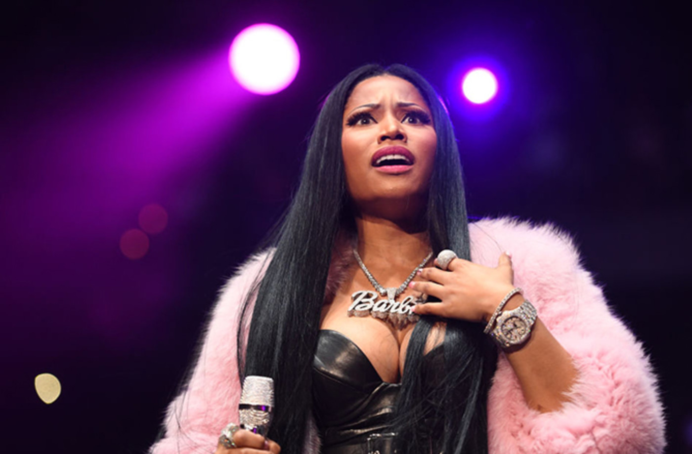 Nicki Minaj and Remy Ma Trade Shots at Birthday Bash in Atlanta Complex