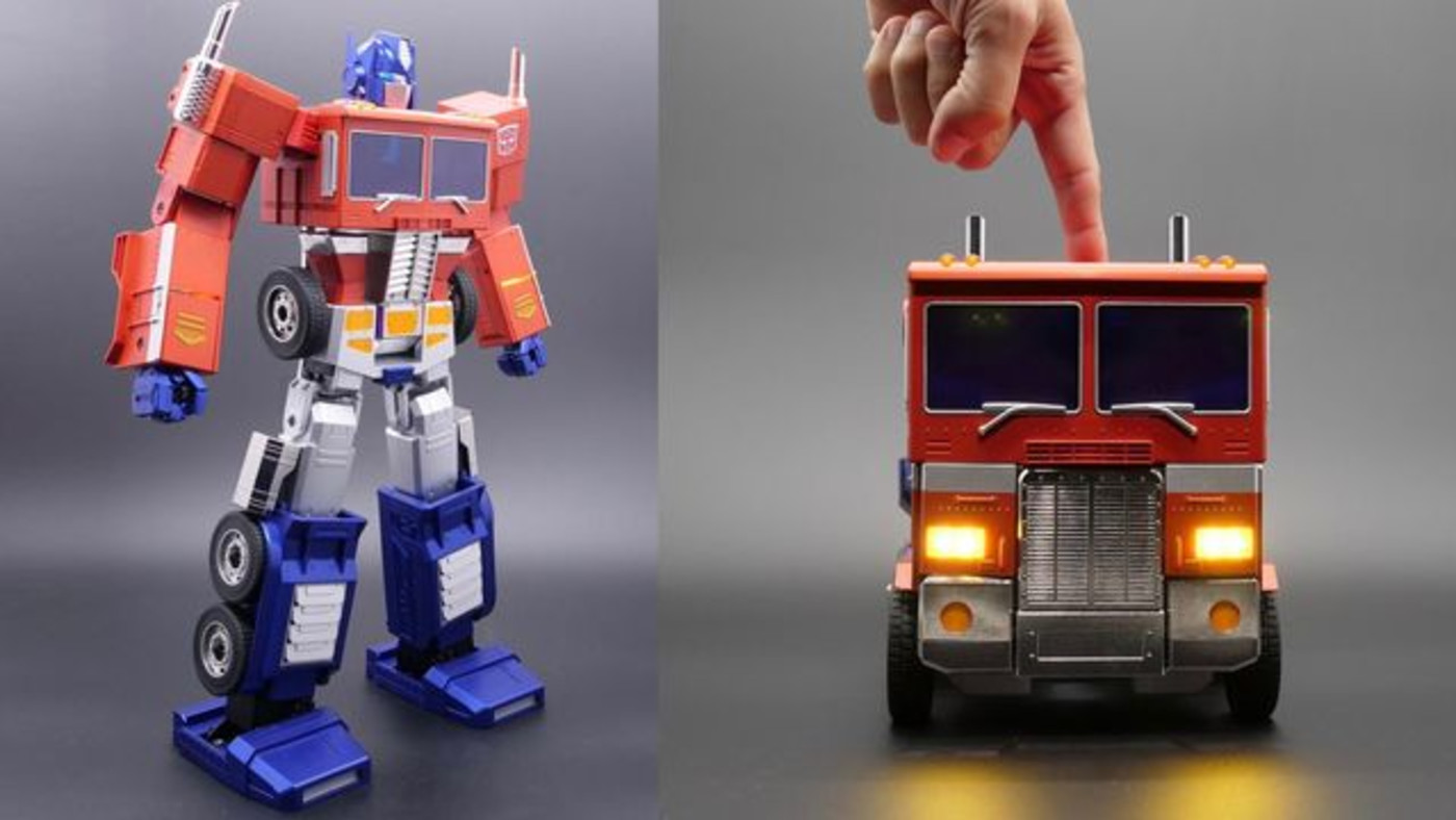 Hasbro Reveals 700 Self Transforming Optimus Prime Toy Complex
