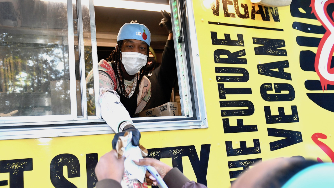 Offset Delivers Free Food to Georgia Voters Waiting in Line | Complex