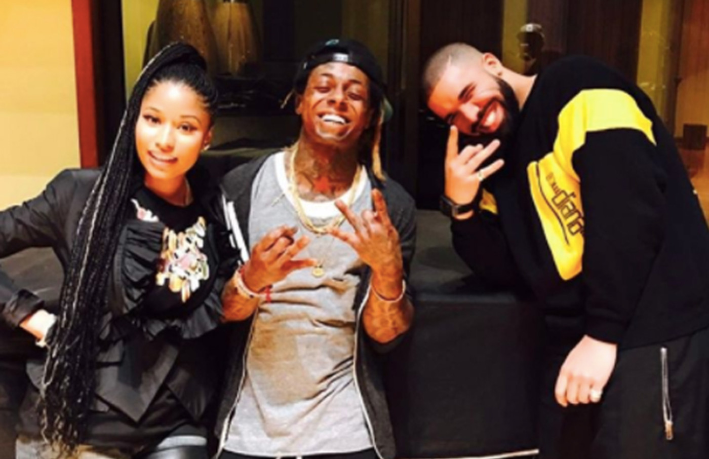 lil wayne, drake, nicki minaj