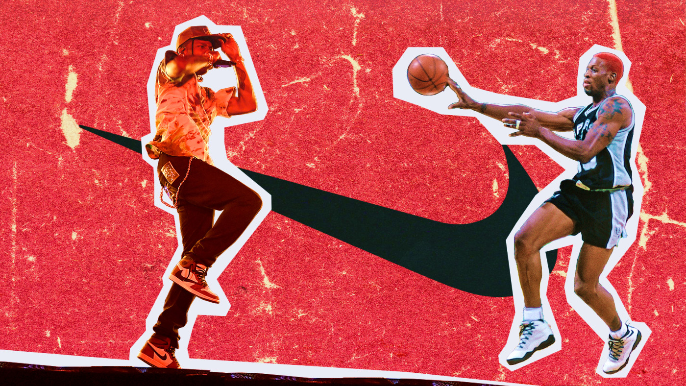 From Dennis Rodman To Travis Scott A History Of Nike S Backwards