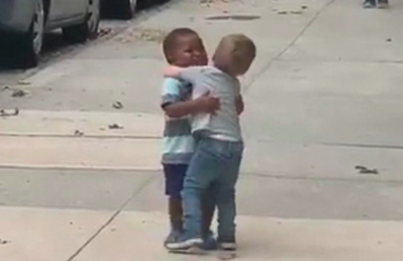 This Viral Video Of Two Hugging Toddlers Is Giving The Country
