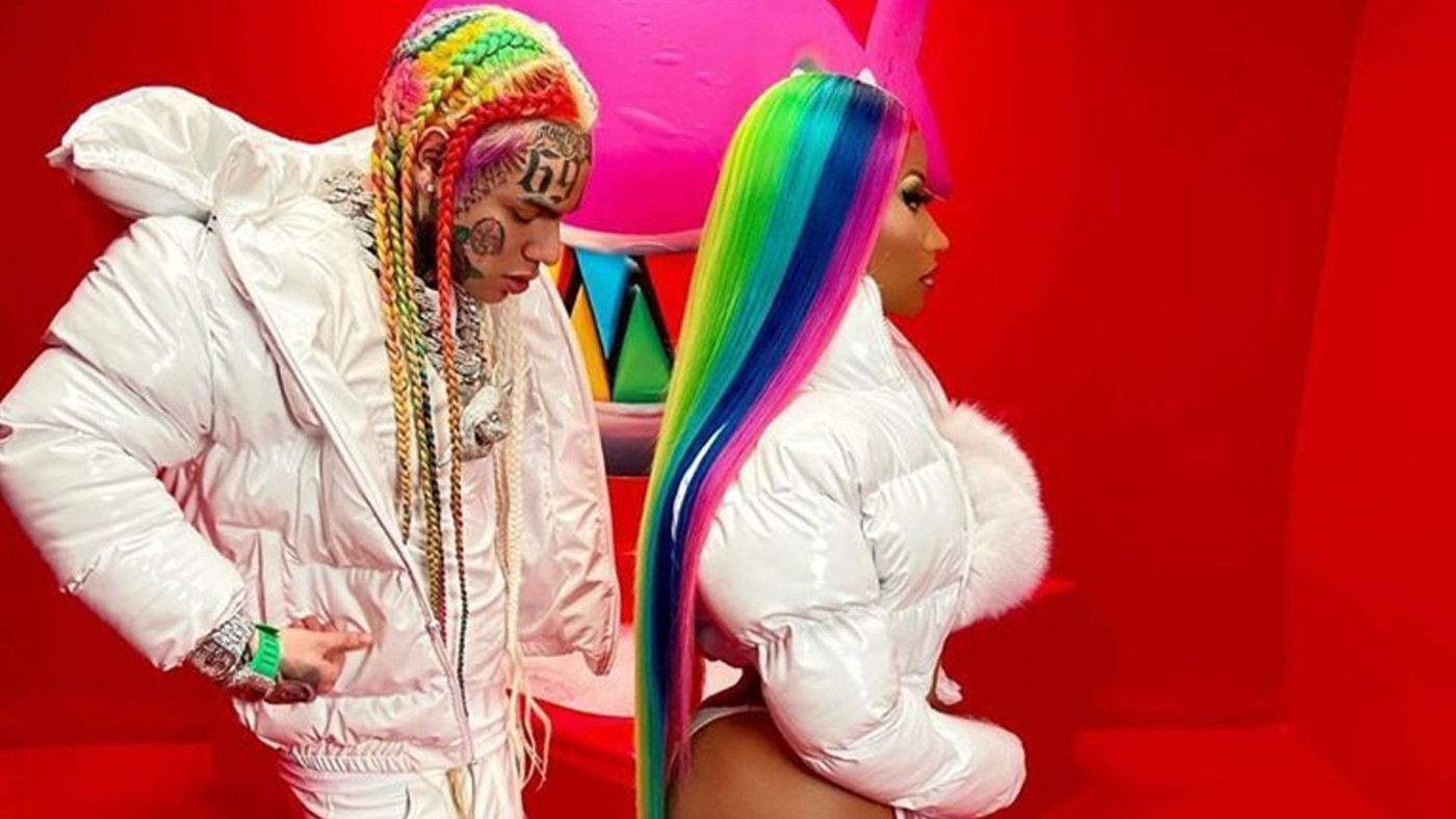 Tekashi 6ix9ine Shares New Song Trollz Featuring Nicki Minaj Complex - 6ix9ine roblox id gooba