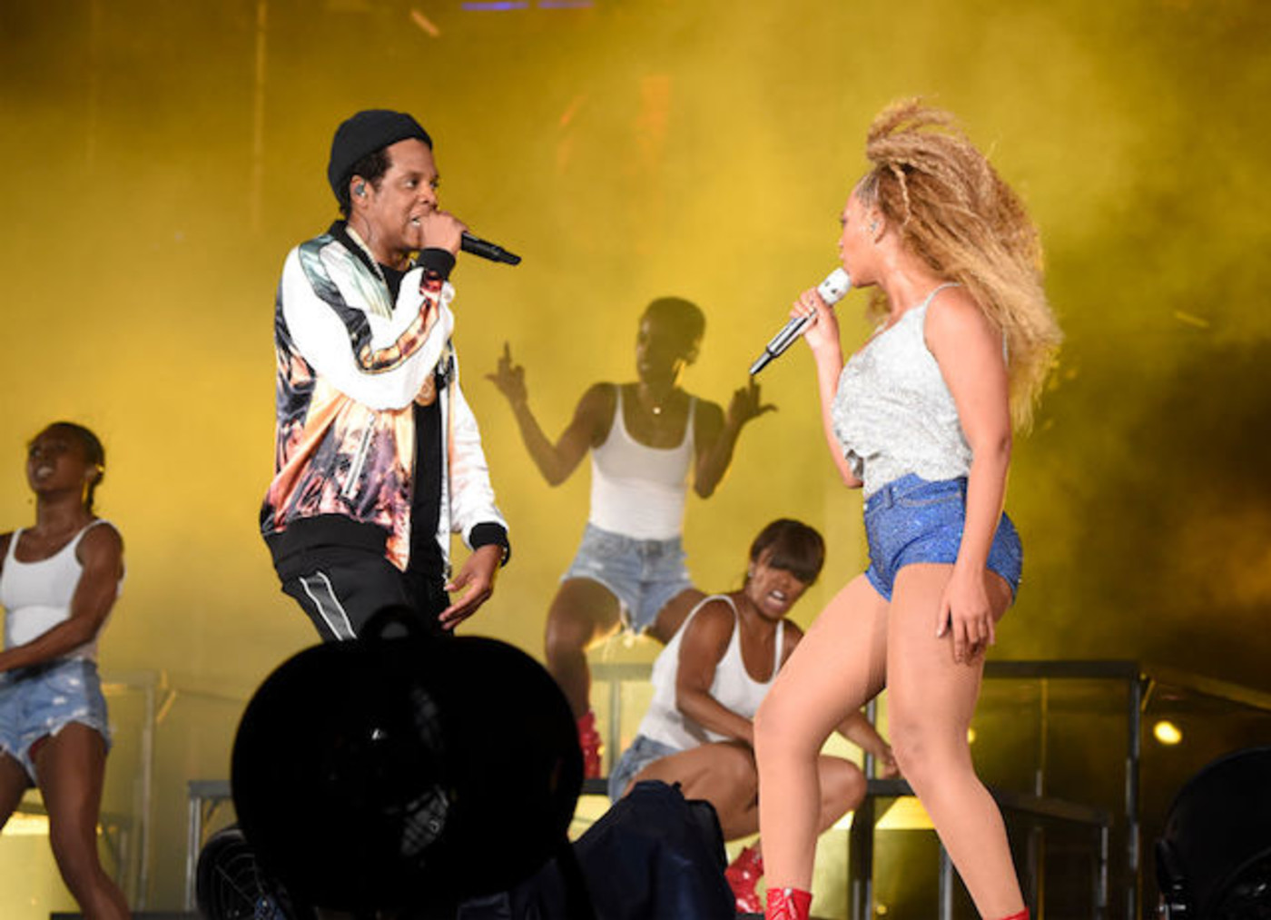 Random Person Runs On Stage During On The Run Ii Atlanta Stop Complex
