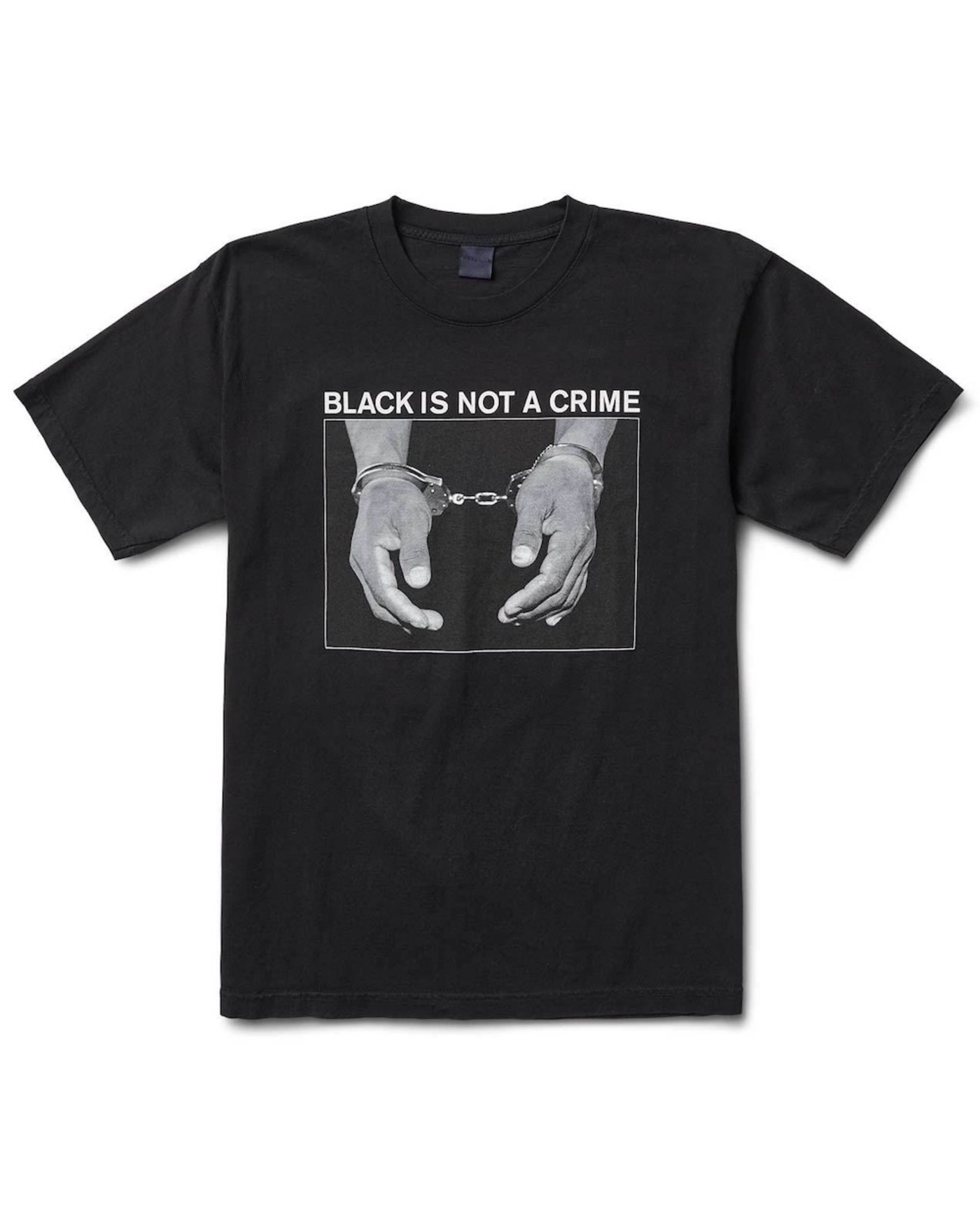 Black is not a crime shirt Outlet