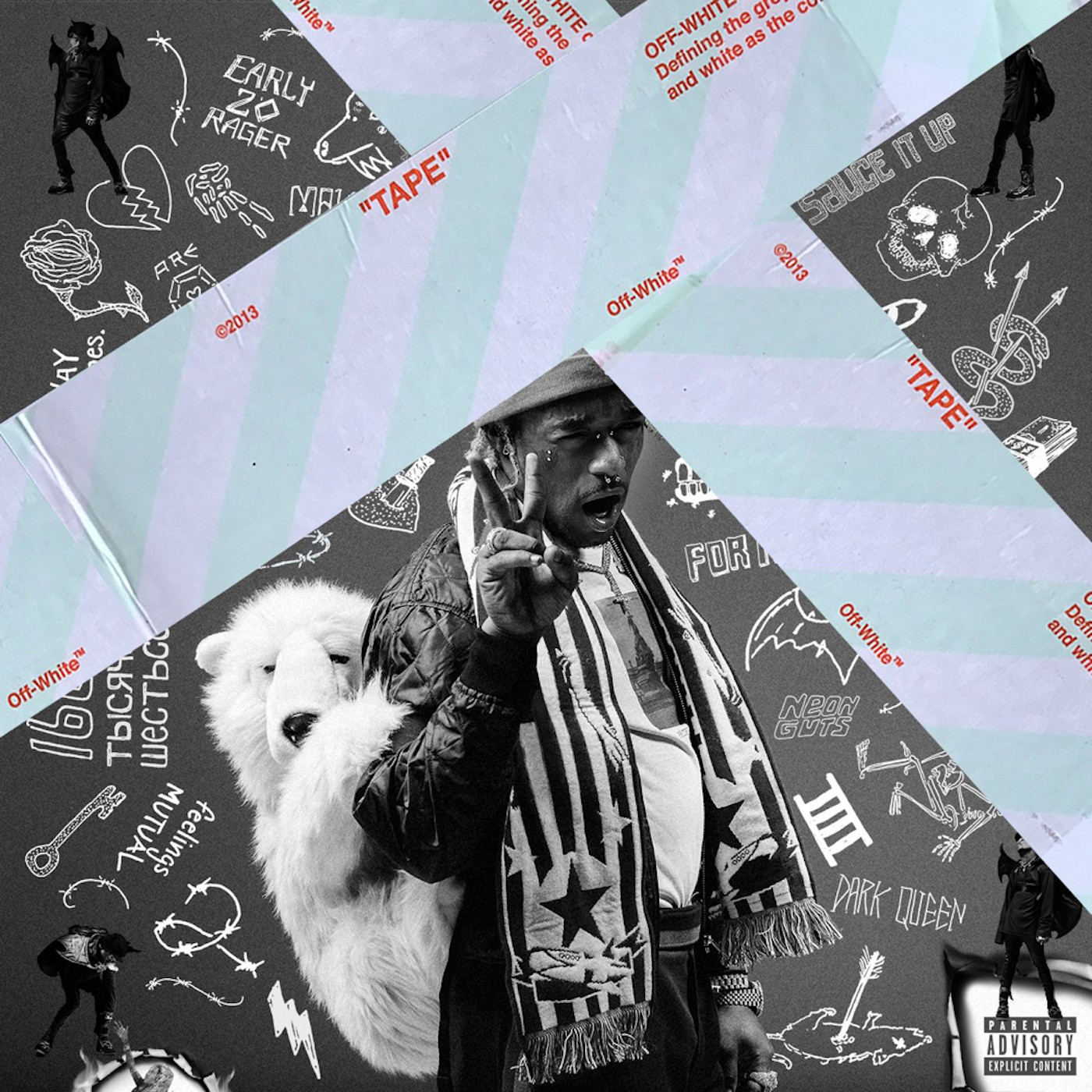 Virgil Abloh S Album Cover History From Yeezus To Luv Is Rage