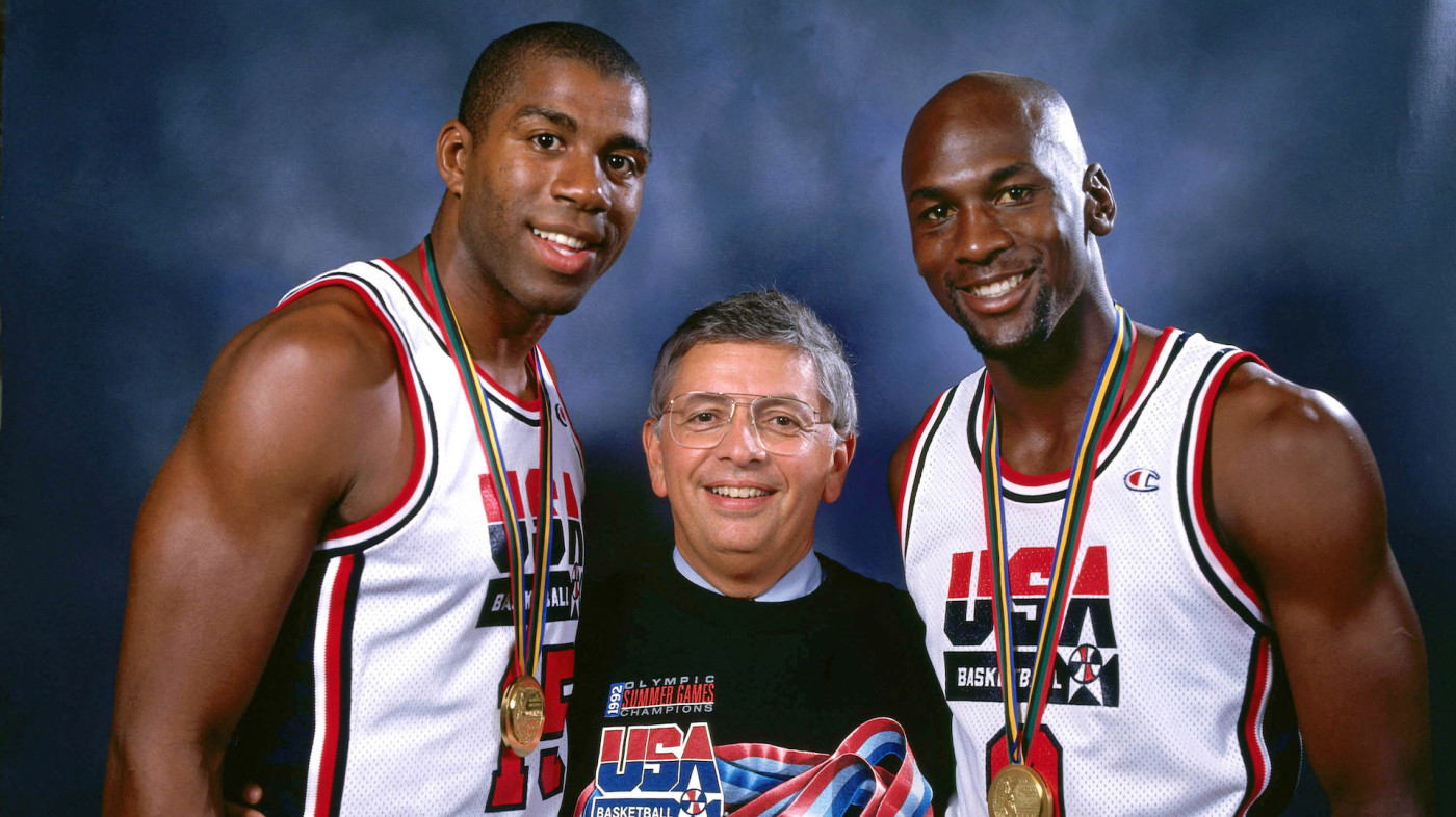 dream team jordan magic bird