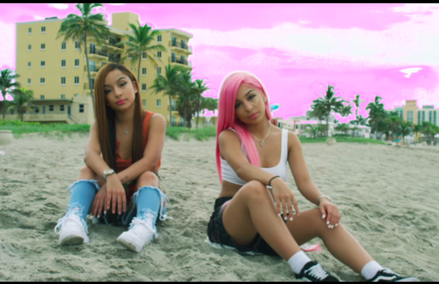 Siangie Twins Turn Up In Sazon Video Complex