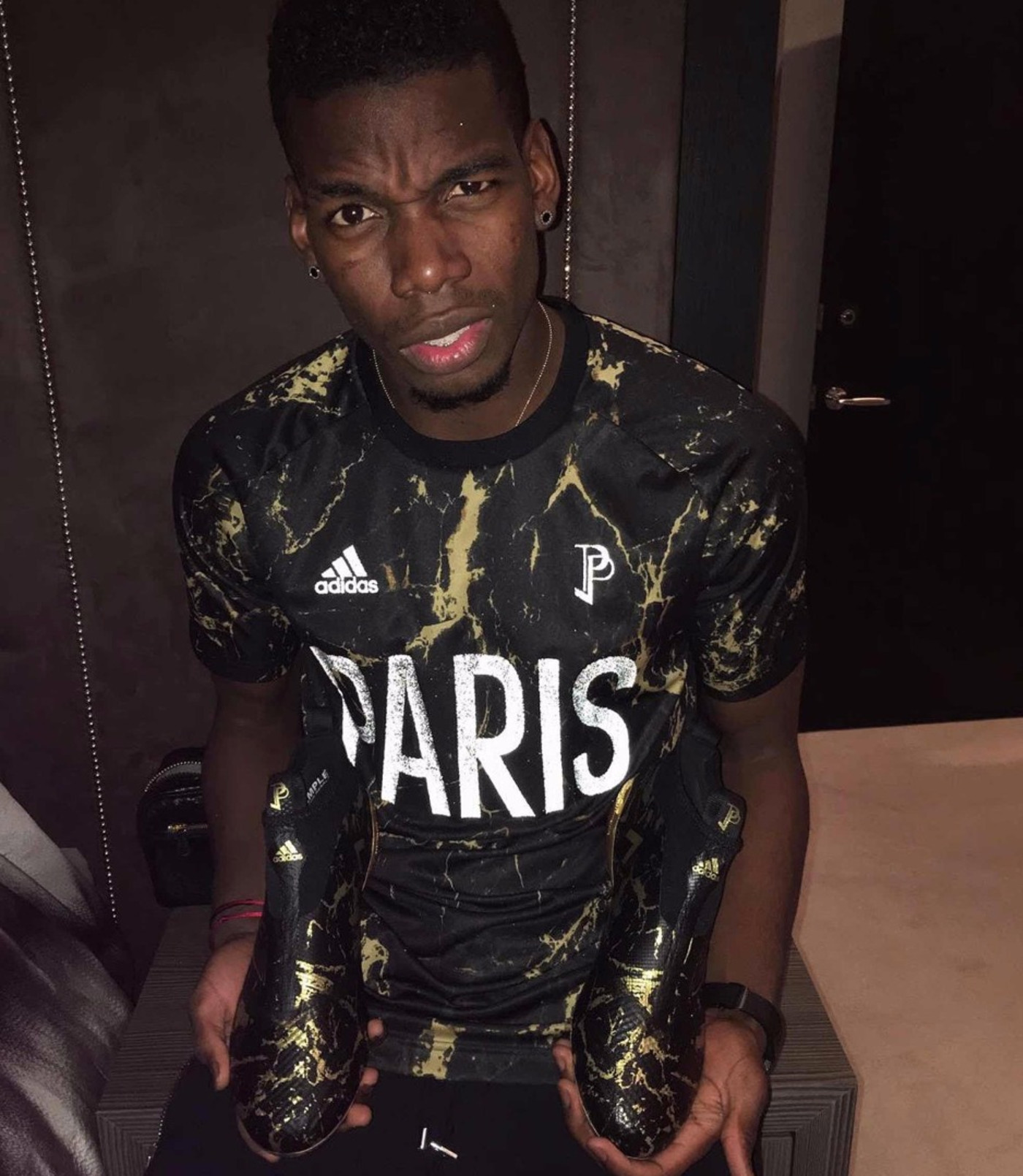 adidas paris t shirt pogba