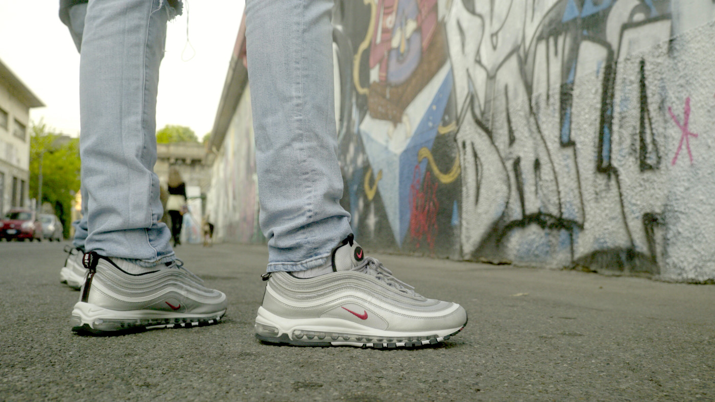 air max 97 black and white footlocker