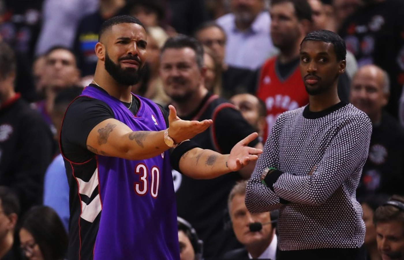 drake with curry jersey