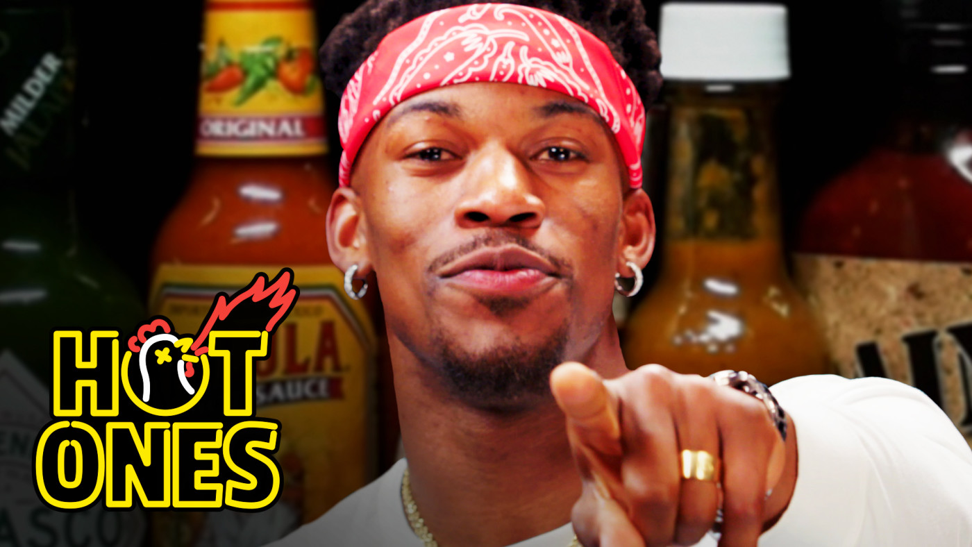 Jimmy Butler Goes Rocky Balboa On Spicy Wings Hot Ones Complex