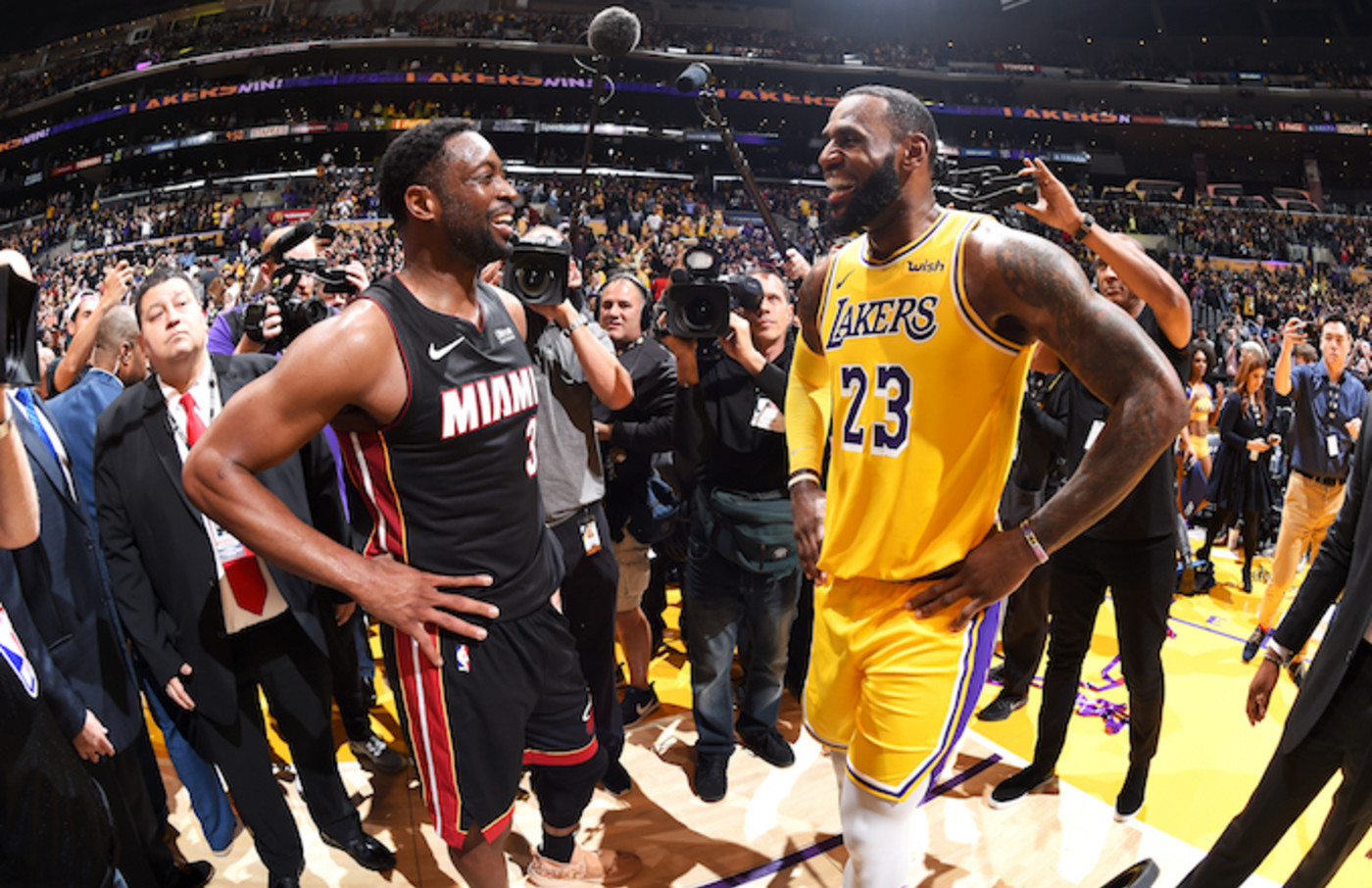 Lebron S D Wade Farewell Had Knicks Fans Thinking Lbj Really