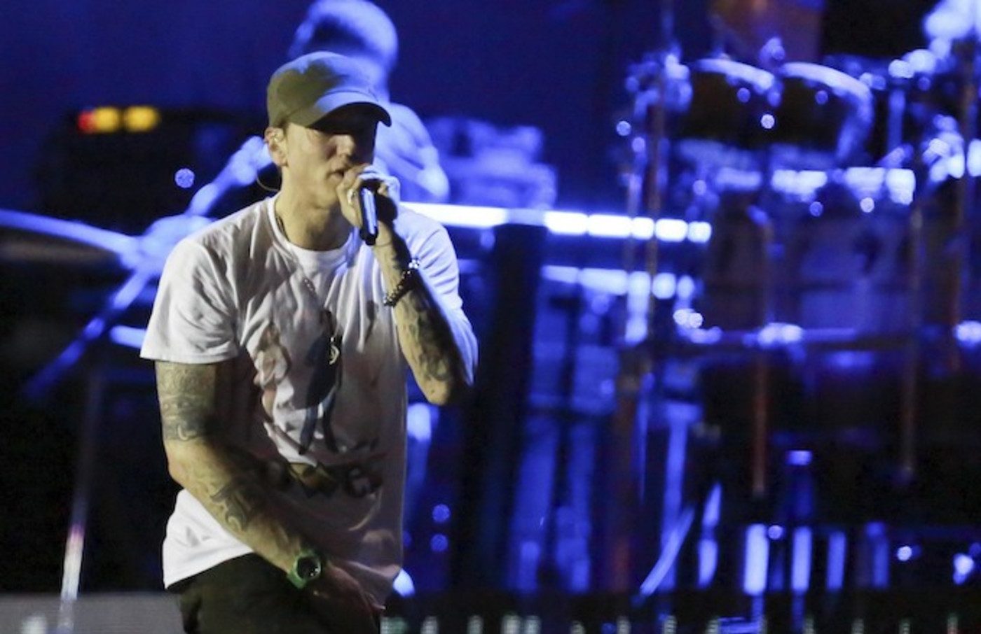 Eminem Performs Venom From Empire State Building On Jimmy