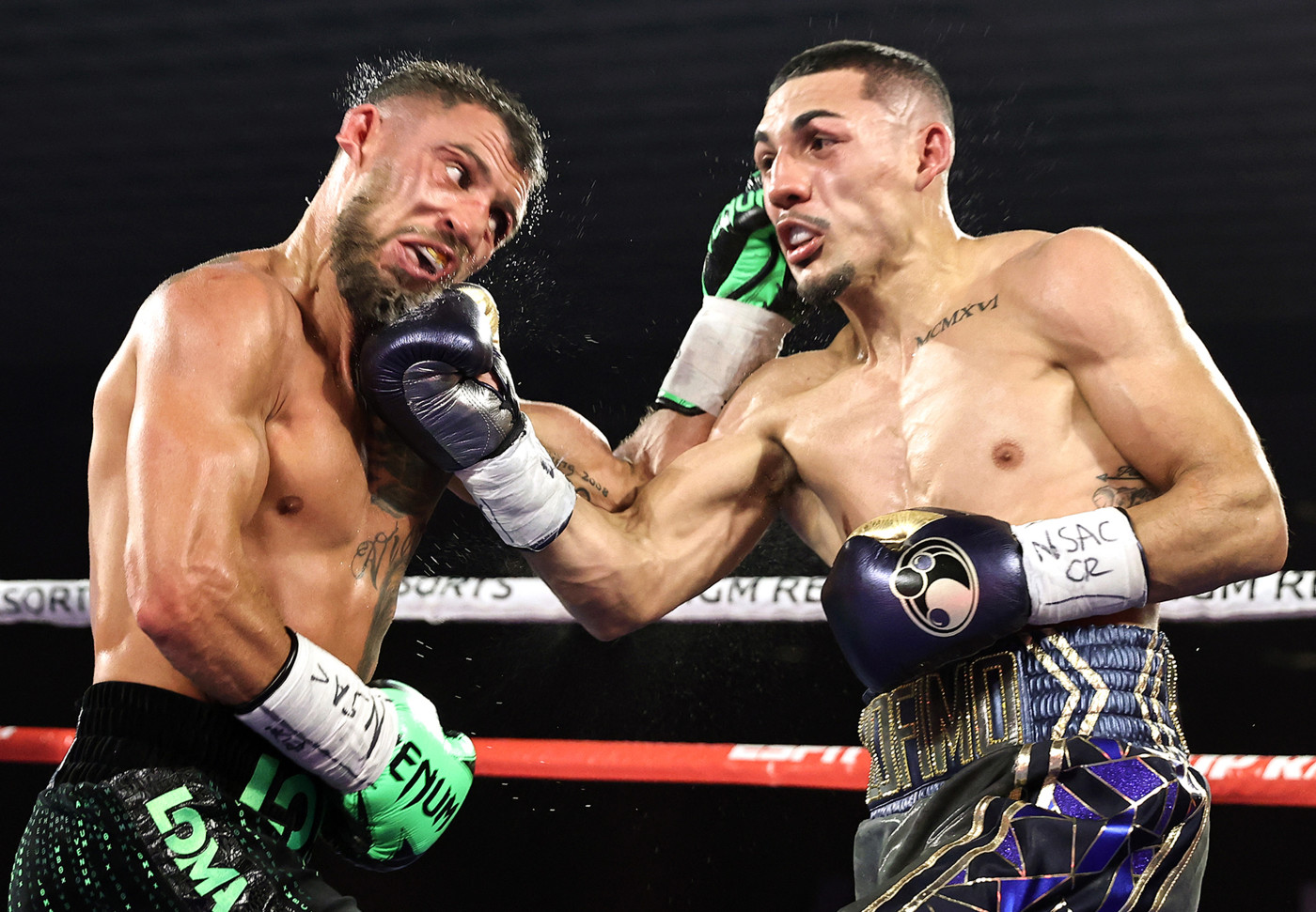 Vasiliy Lomachenko Teofimo Lopez Uppercut Oct 2020