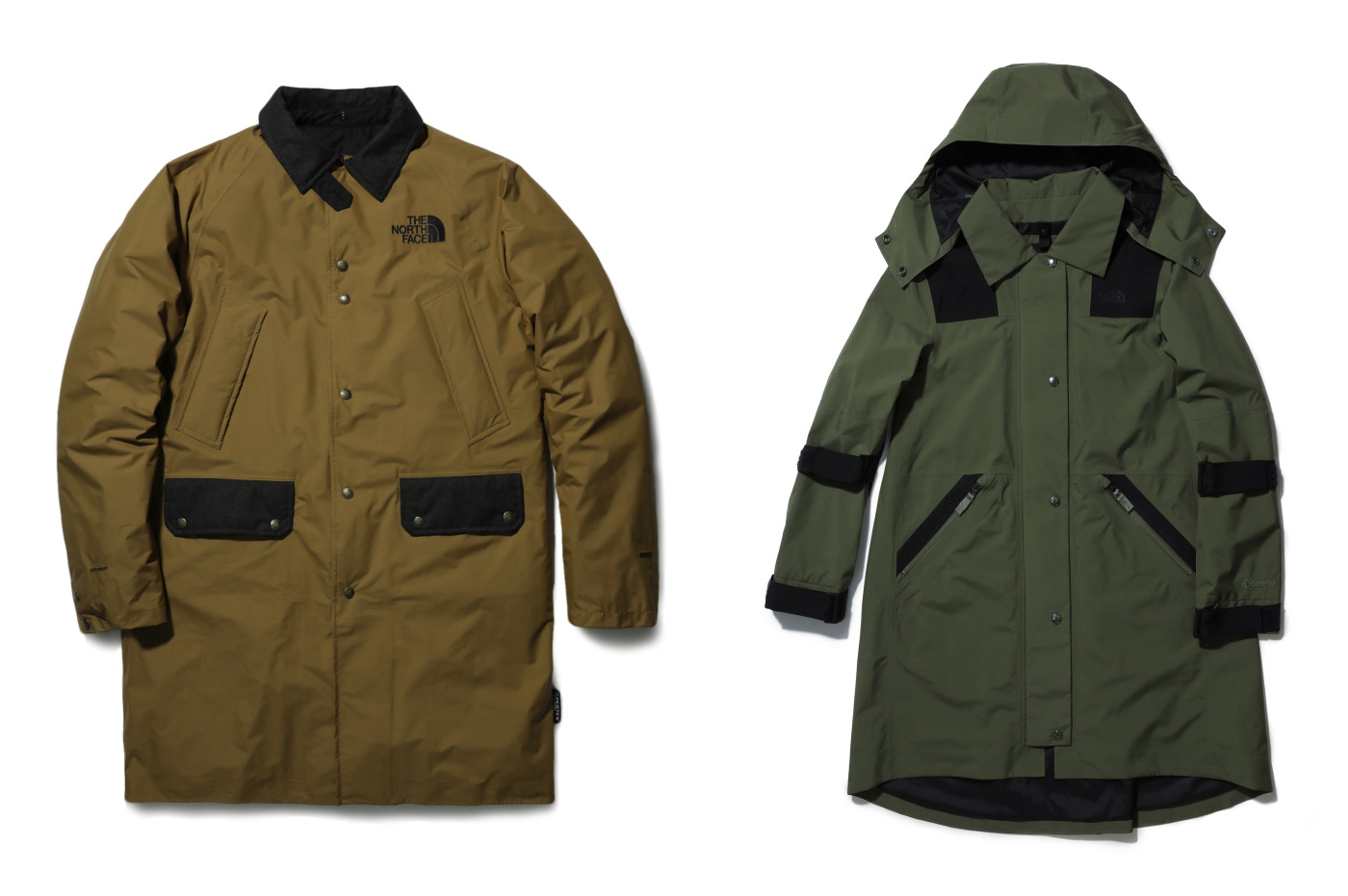 the north face bold hooded coat