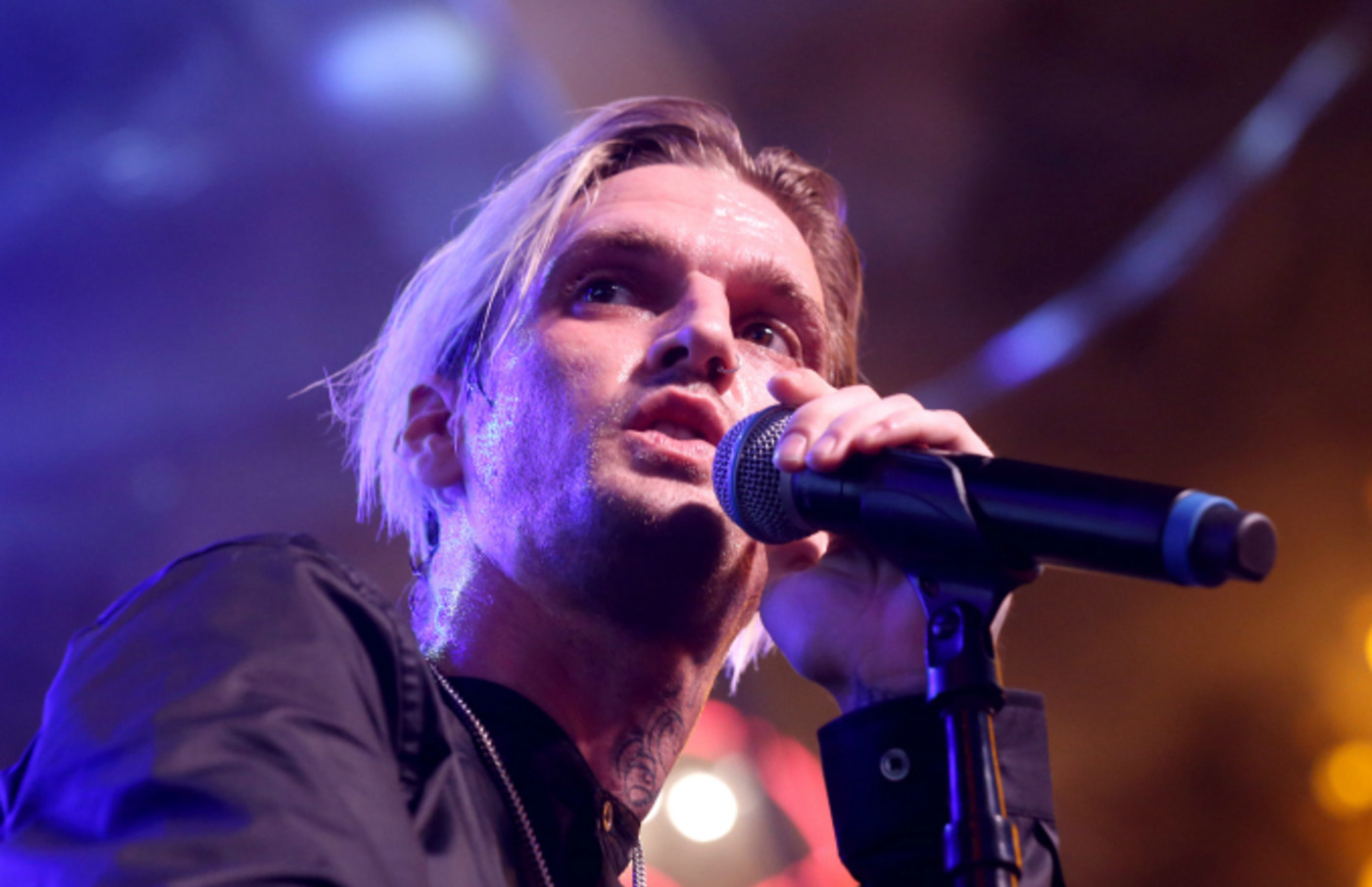 Aaron Carter Gets Huge Face Tattoo Update Complex