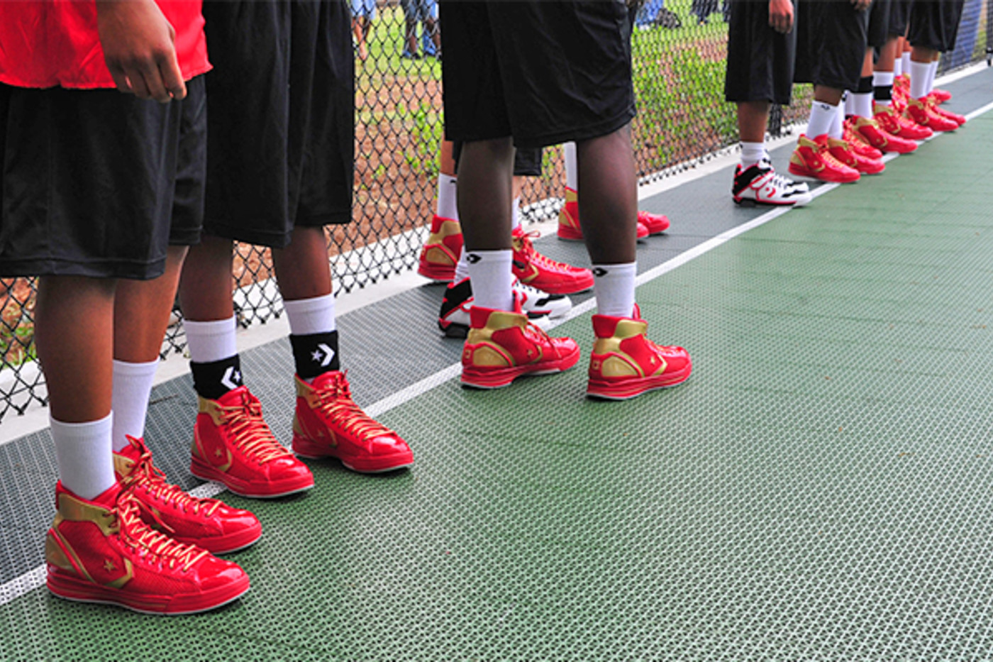 are converse all stars non slip