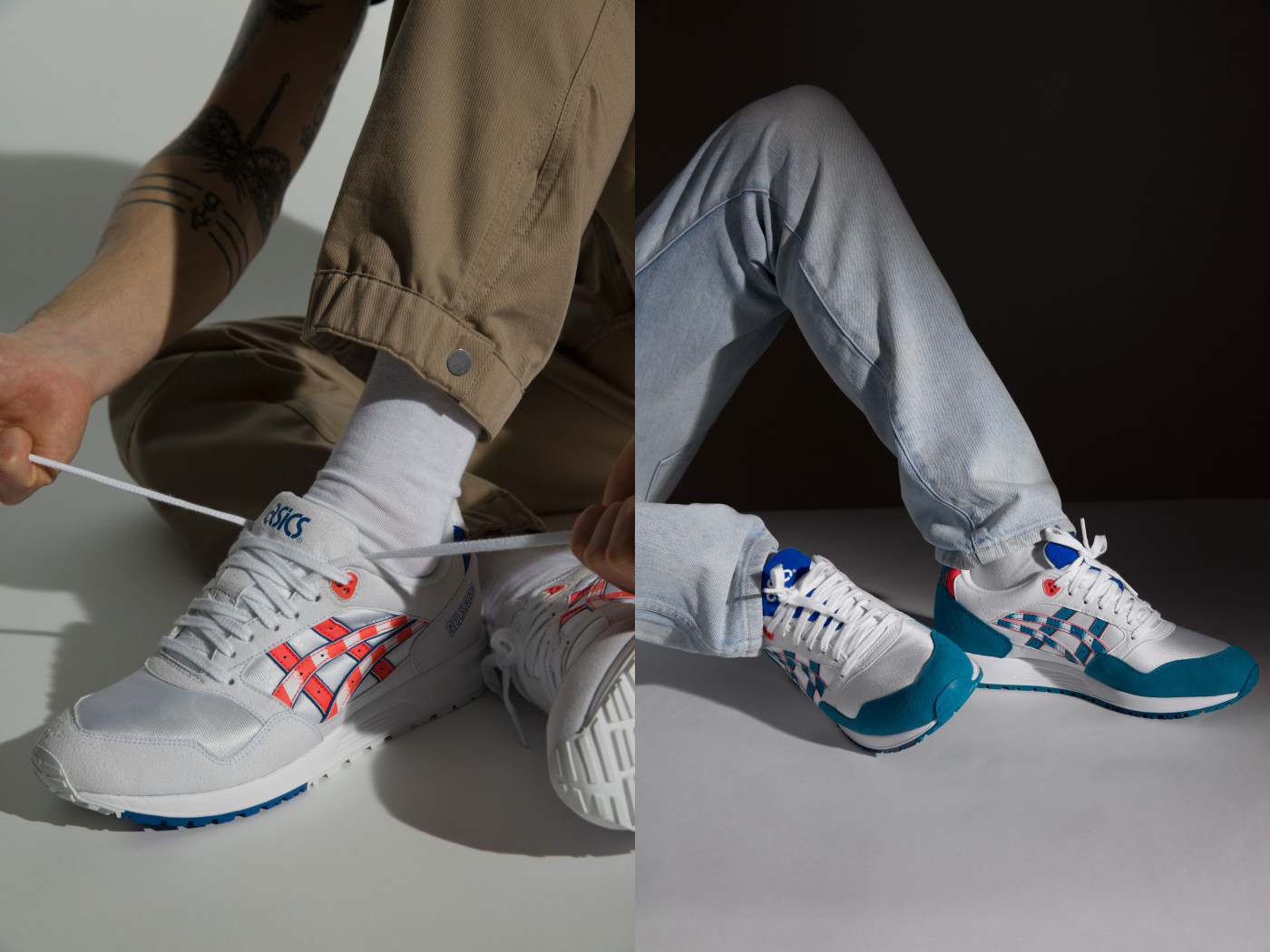 asics gel saga zebra