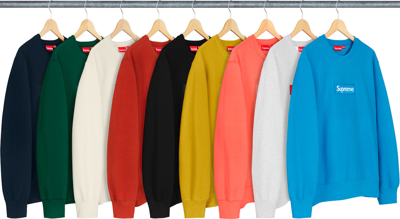 Supreme Box Logo Crewnecks, Bape Tees