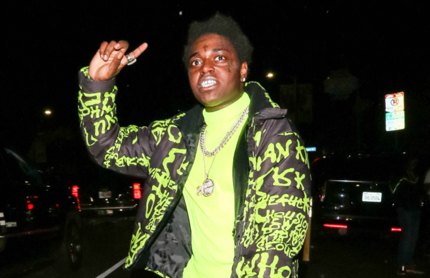 kodak black louis vuitton gucci jacket