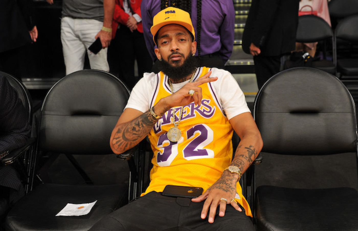 nipsey hussle jersey lakers