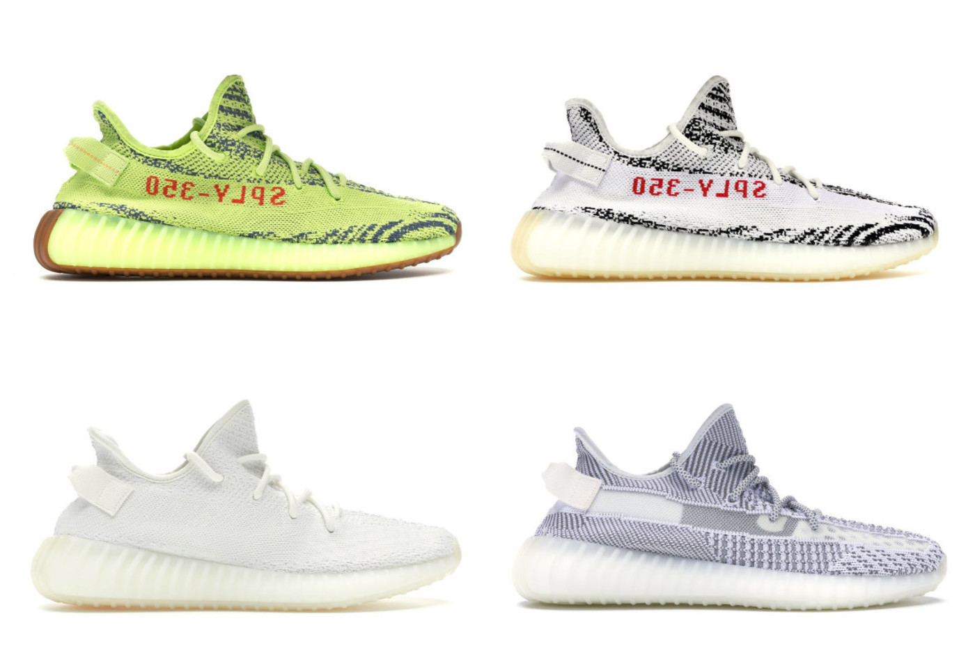 all yeezy 350 models