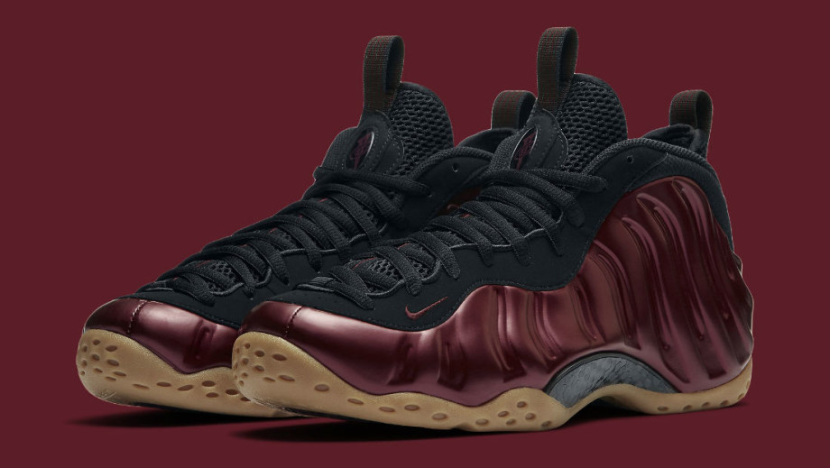 nike foamposite one marron