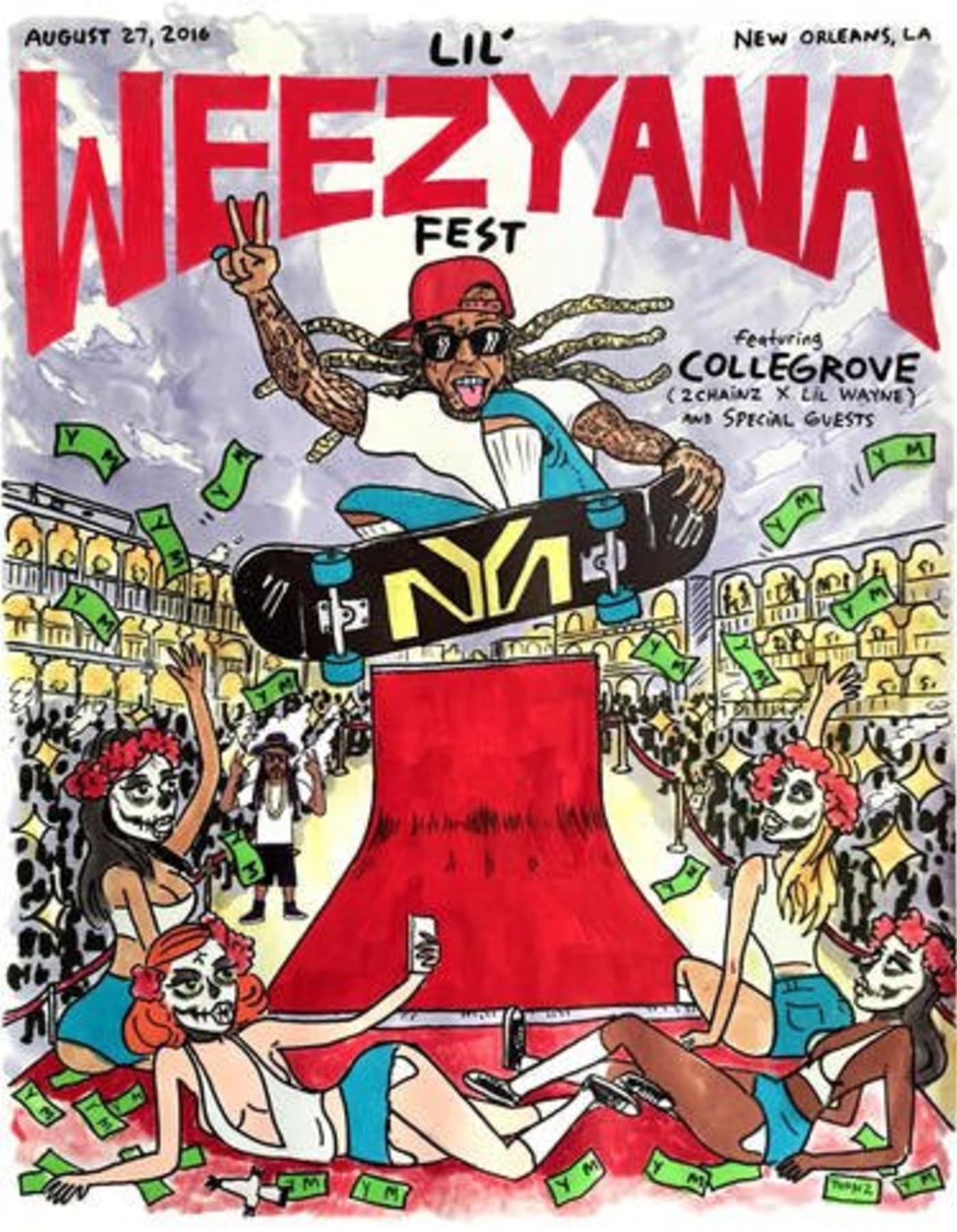 Lil Wayne’s Second Annual Lil’ Weezyana Festival Complex
