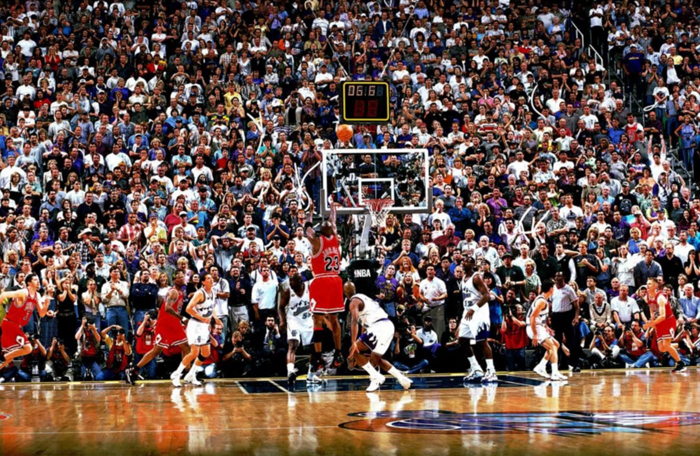 Michael Jordan Last Shot