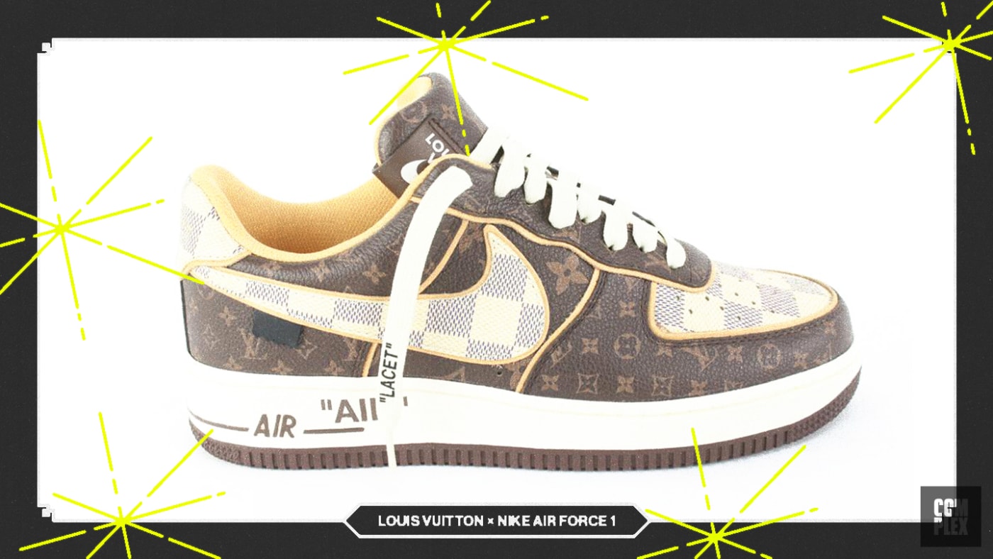 Louis Vuitton x Nike Air Force 1 Sotheby's