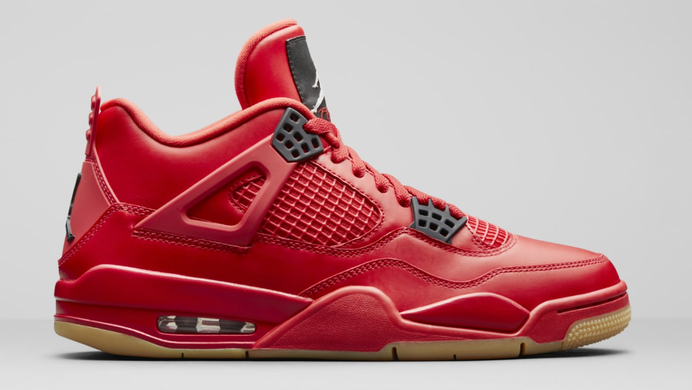 women's red jordan 4