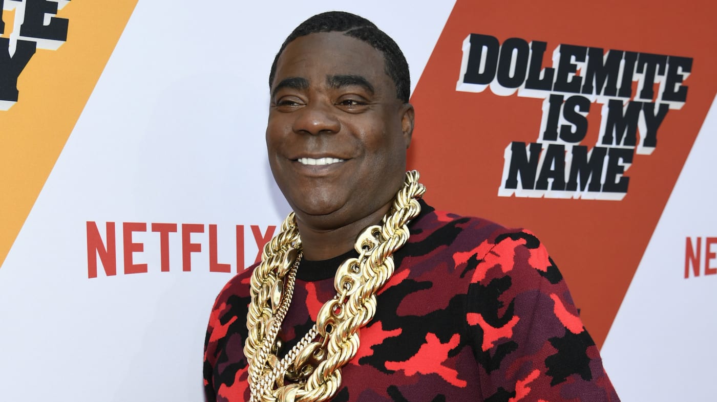Tracy Morgan attends the LA premiere of Netflix's "Dolemite Is My Name"