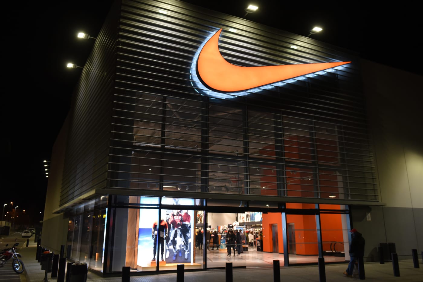 The Nike Storefont Swoosh Logo