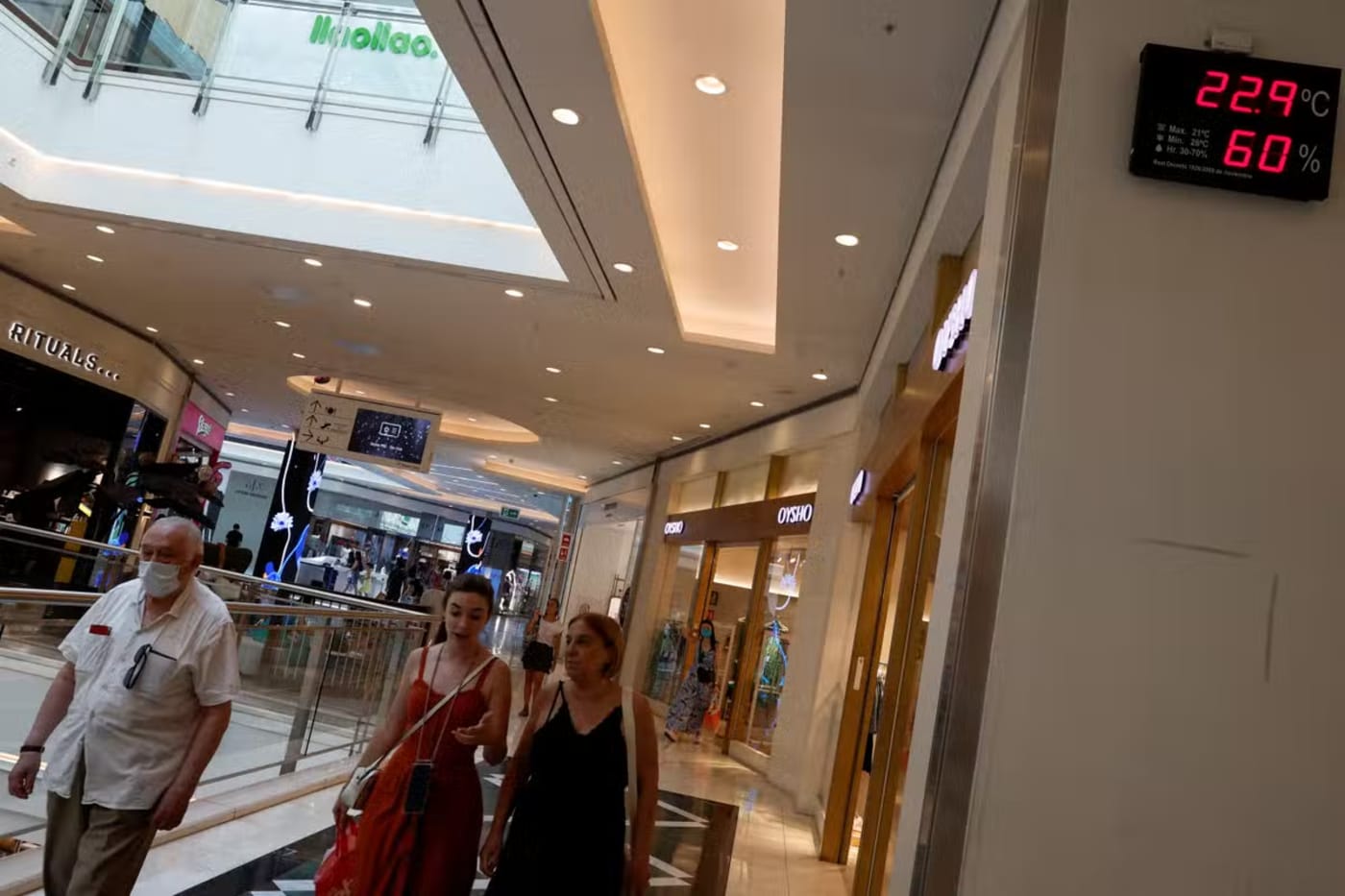 spain shopping centre air conditioning article lead