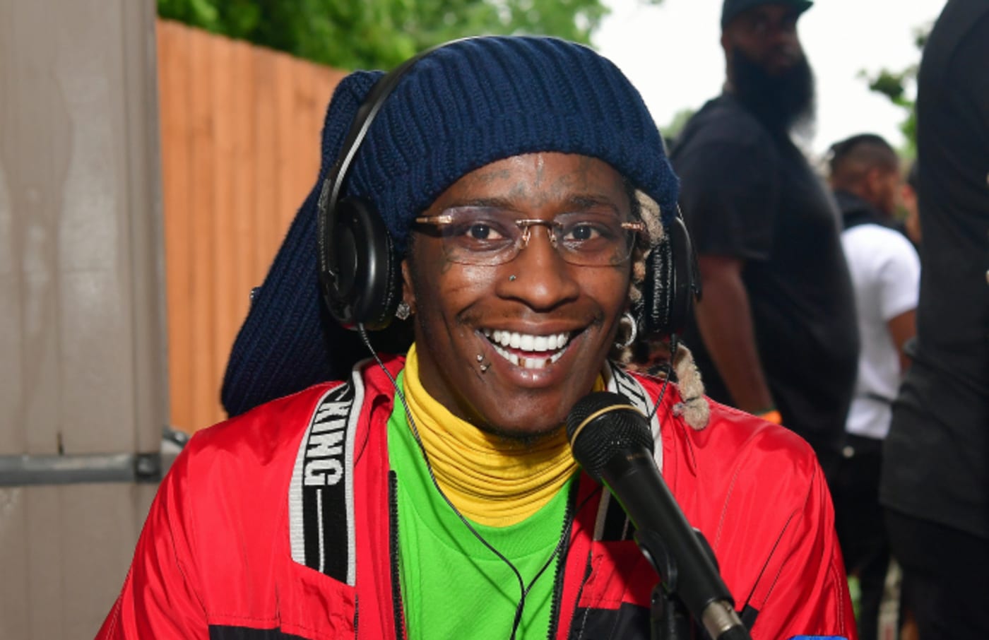 Rapper young Thug during the 2019 Tycoon Music Festival