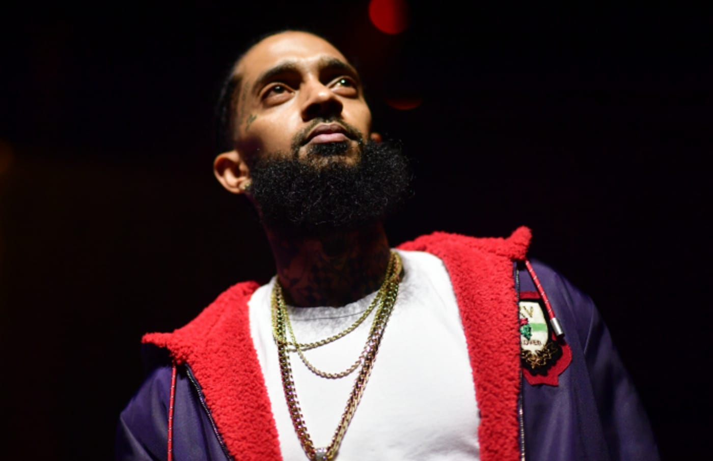 Rapper Nipsey Hussle attends A Craft Syndicate Music Collaboration Unveiling Event