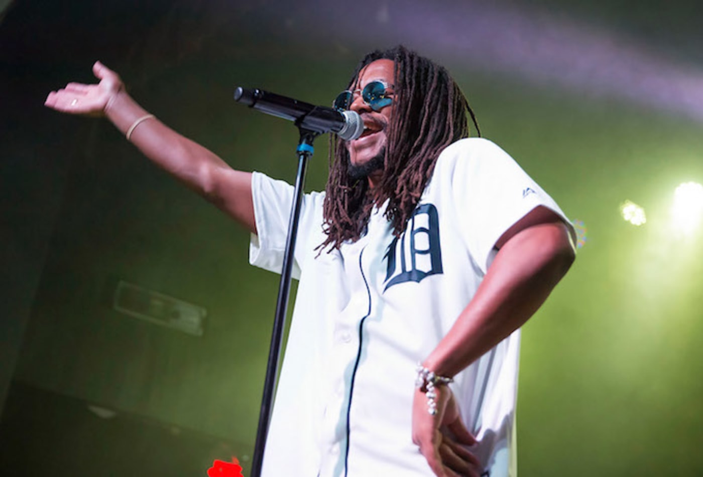 Lupe Fiasco performing in Detroit