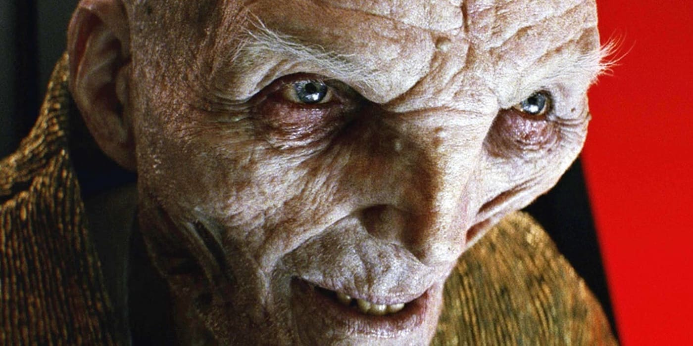 Supreme Leader Snoke in 'Star Wars: The Last Jedi'