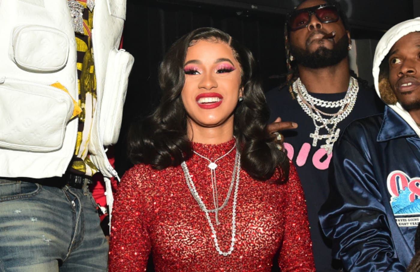 Offset and Cardi B attend Offset's 'Father of 4' album release party