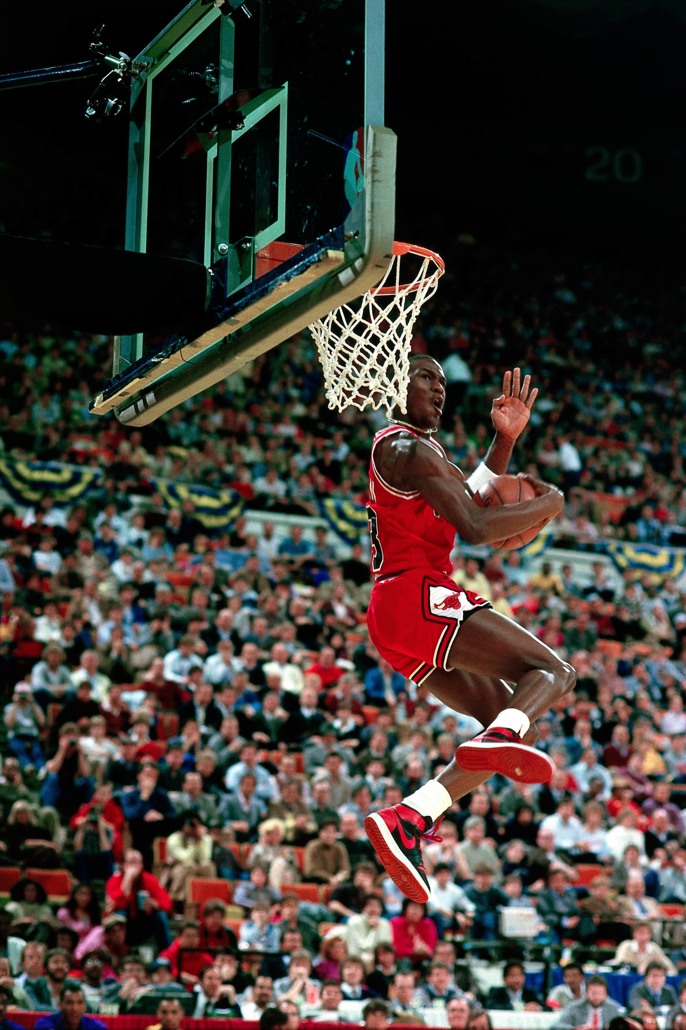 Michael Jordan 1985 Dunk Contest