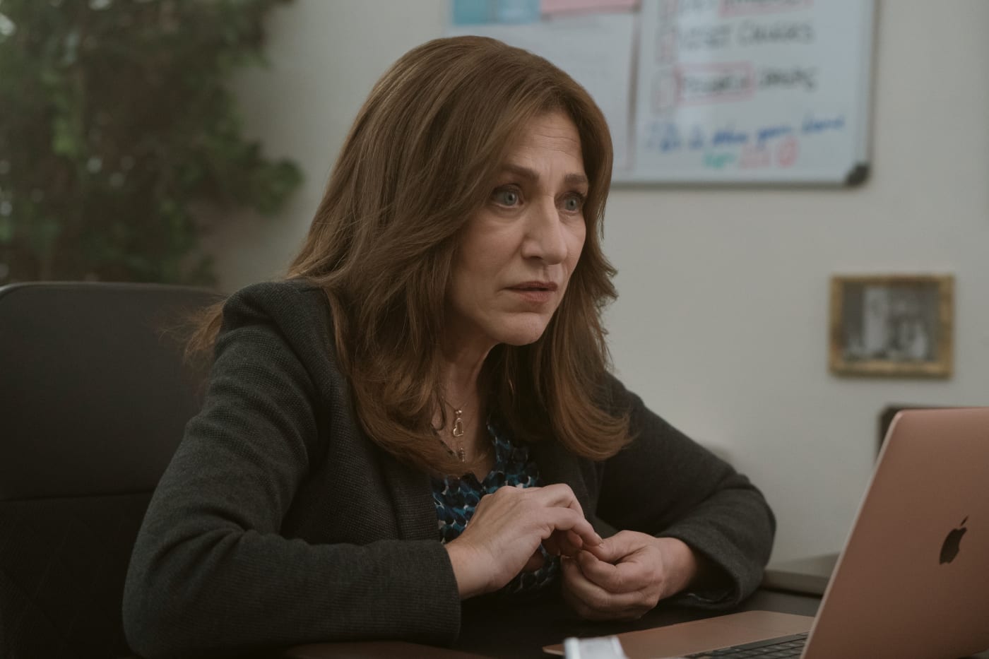 Edie Falco on Playing Pete Davidson s Mother in Bupkis Complex